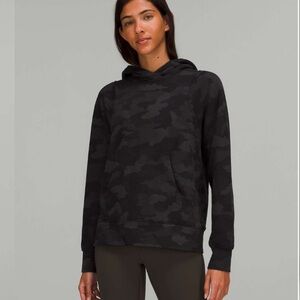 Lululemon Loungeful Hoodie Heritage 365 Camo Deep Coal Multi Size 4